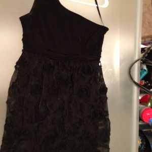 Black cocktail dress