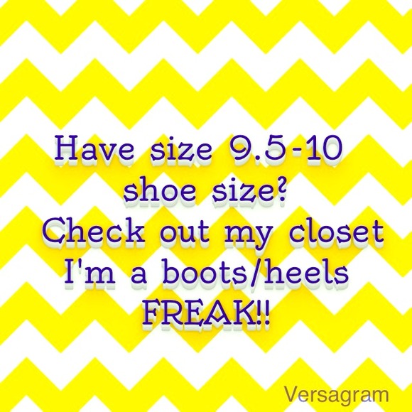 Tons of boots and shoes!