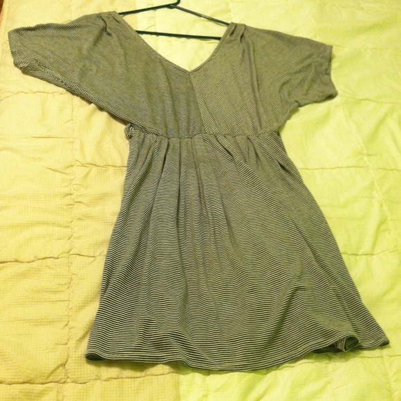 Anthropologie deep V-neck dress. - Picture 2 of 3