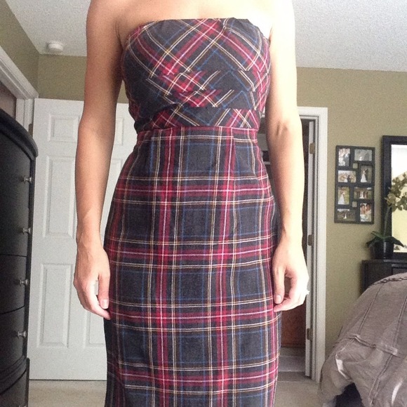 Plaid dress