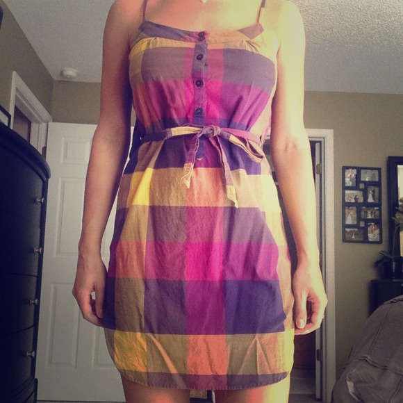 Plaid dress