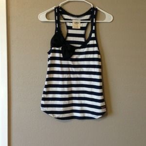 Hollister striped tank