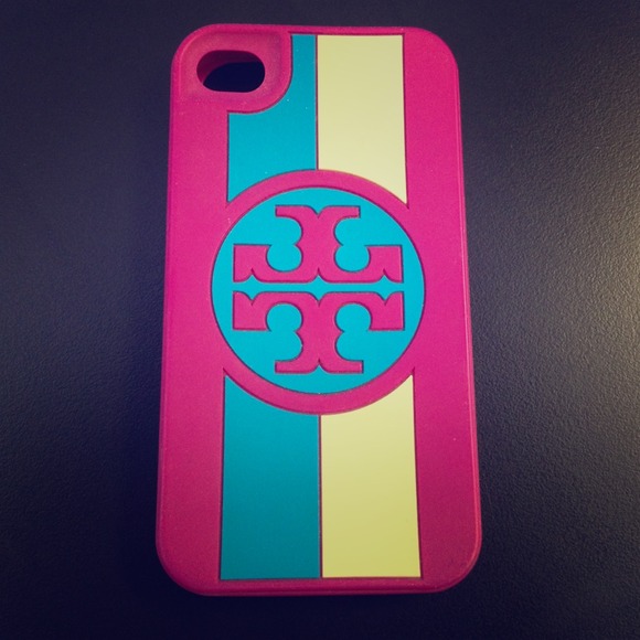 Tory Burch iphone 4/4s case - rubber