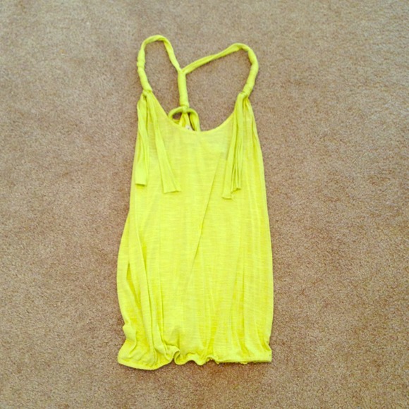 Highlighter Yellow tank!