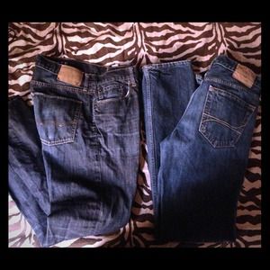 Men's Hollister and American Eagle Jeans