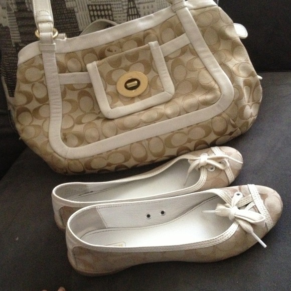 Coach shoes for $25 an purse for $30