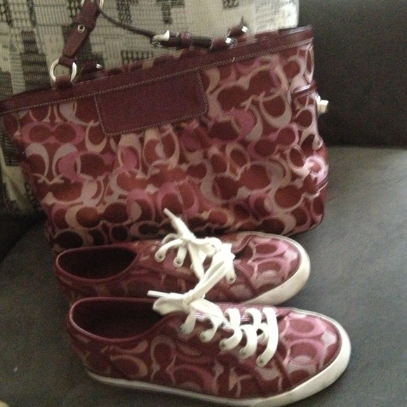 Coach shoes for $30 an purse for $30