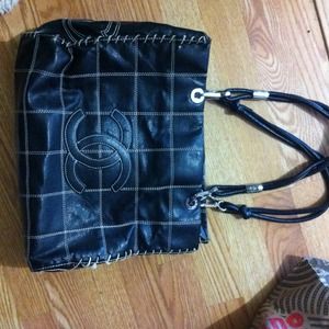 Gently Used Chanel Black Purse