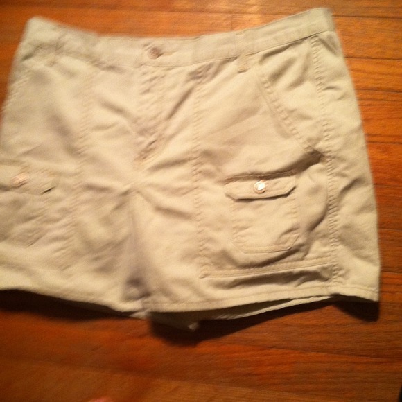 Tan shorts- SOLD