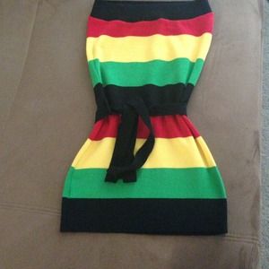 Reggae colors top