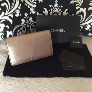 💋Gold/Silver CHANEL Wallet