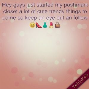 Follow me and let's share closets