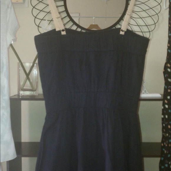 SOLD IN BUNDLE JCREW Navy Short Dress - Picture 3 of 4