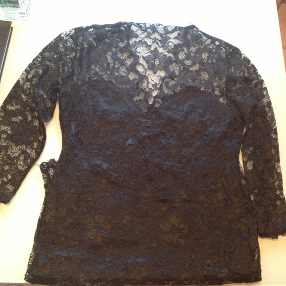 Black Lace Dress