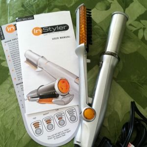 InStyler Rotating hair iron. Used twice! I have 2!