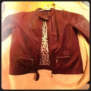 Sold in jacket bundle! Leather-like jacket