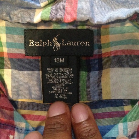 🎉SOLD🎉Ralph Lauren Boy Polo Shirt 18 Months - Picture 2 of 2