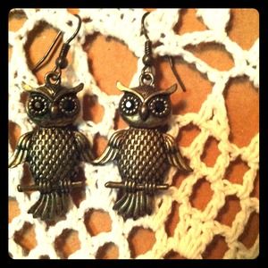Owl earrings!