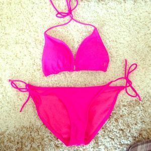 Hot Pink swim suit!