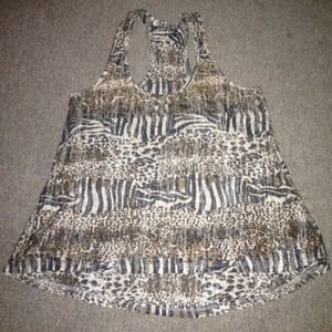 🚫sold🚫Animal print shirt