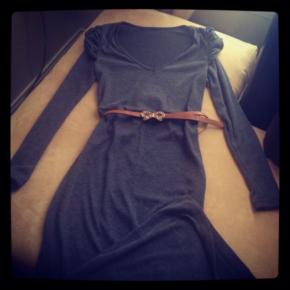 🔴Traded🔴Maxi puffy sleeves dress !!🎀