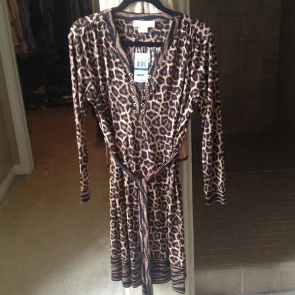 Michael Kors leopard print Dress P/L