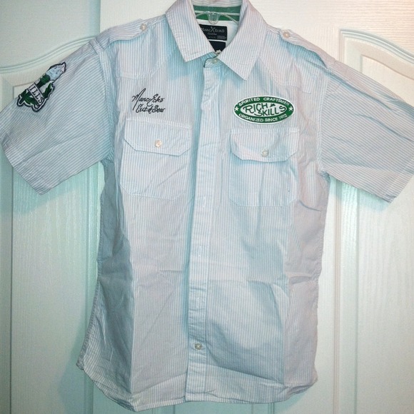 Short sleeve button up shirt