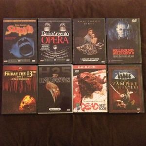 ⬇REDUCED⬇💀Lot of 8 Classic Horror Movies💀