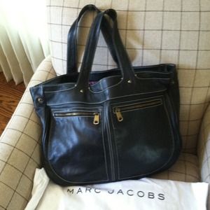 Marc by Marc Jacobs Black Leather Tote