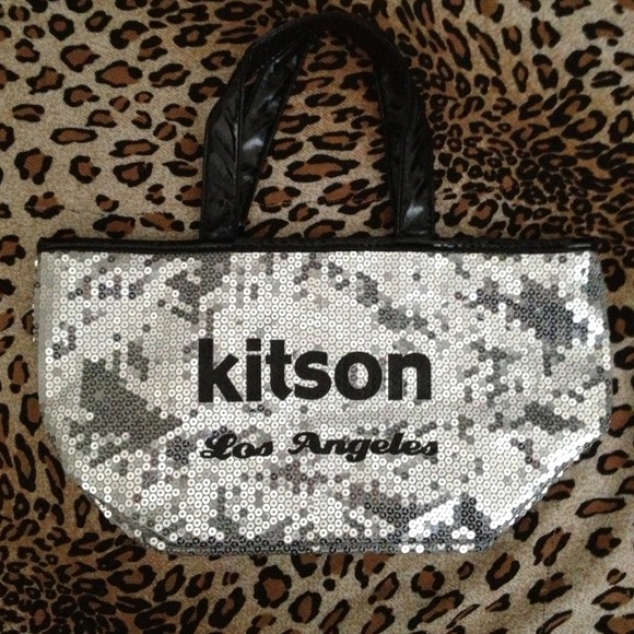 ❌SOLD❌KITSON Los Angeles sequin sparkle bag