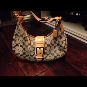 Authentic Coach hand bag