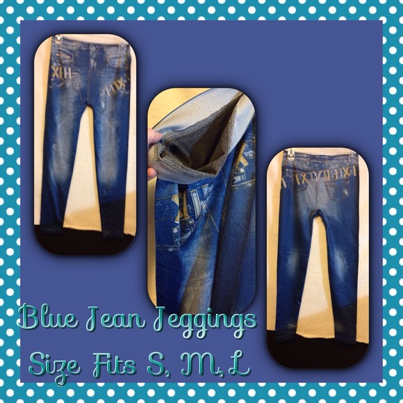 Pants - 💥Sale💥Blue Jean Jeggings Fits size S,M,L