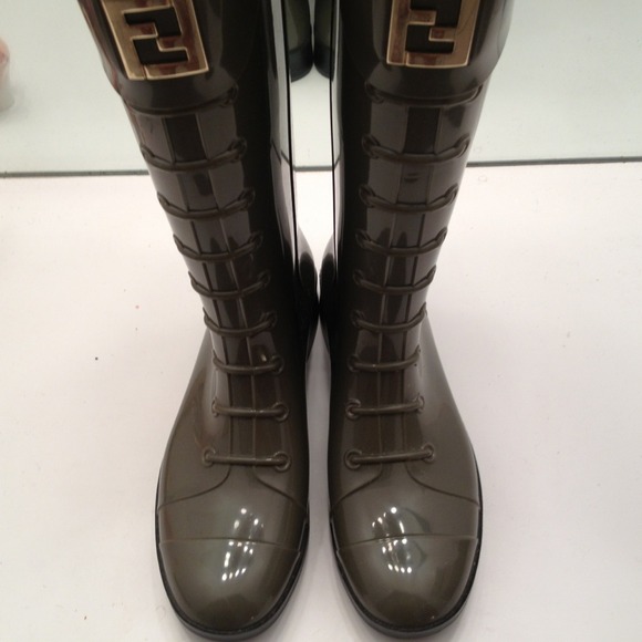 fendi rain boots