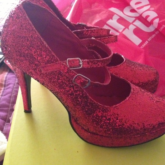 Red high heels