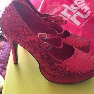 Red high heels