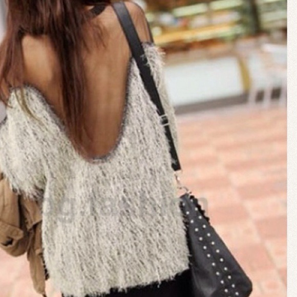 SOLD NWT Sheer mesh/see-through blouse