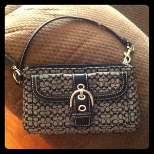 Coach Wristlet and scarf Trade w/Megamomma
