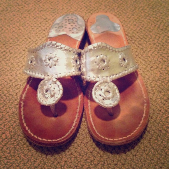 Navajo Jack Rogers size 7 in silver