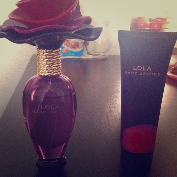 AUTHENTIC MARC JACOBS "LOLA" perfume and lotion!!!