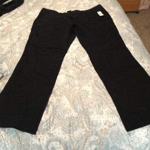 SZ 14 Black twill pant