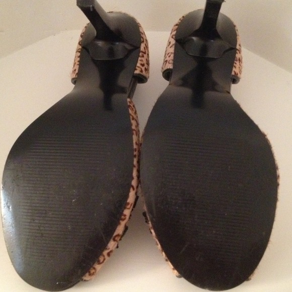 🎀REDUCED🎀Steve Madden "Tweed" Animal Print Heels - Picture 4 of 4