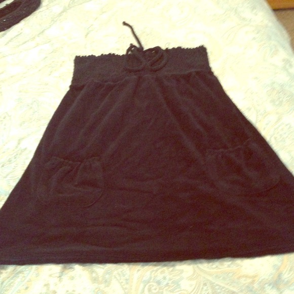 Terry swim cover up