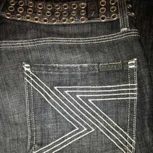 7 for all mankind Flynt jeans size 27!!