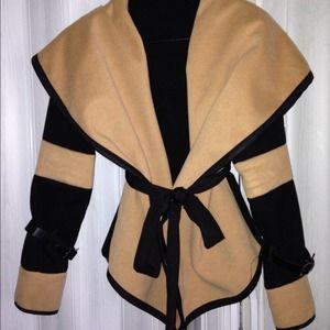 Oriental lapel collar coat 😊