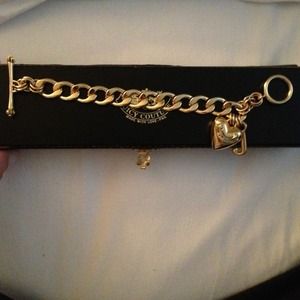 Juicy gold charm bracelet