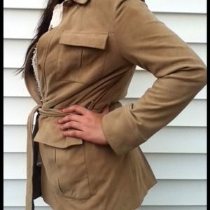 ~NICOLE MILLER~ SUEDE FALL JACKET