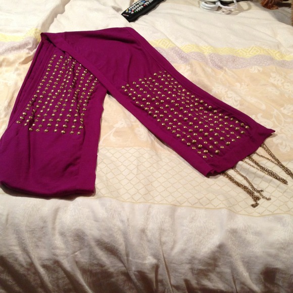 Studded scarf