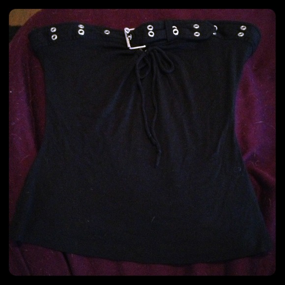Black tube top