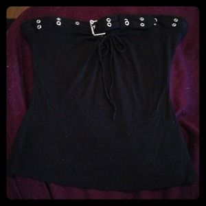 Black tube top