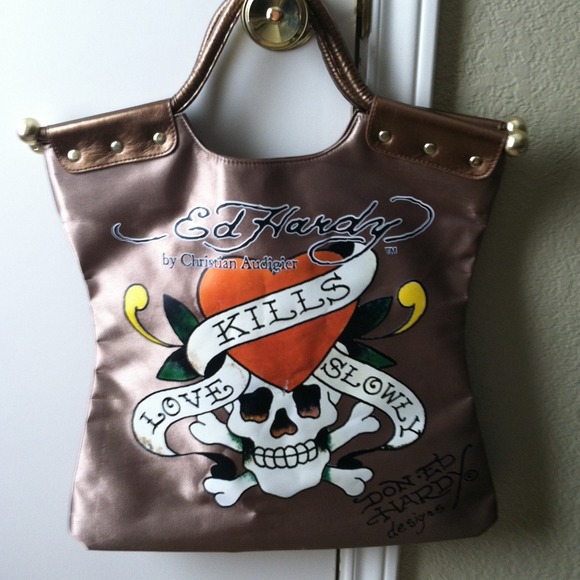 XX RESERVED XXREDUCED---ED HARDY BAG